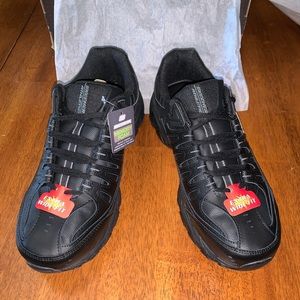 Skechers After Burn 13 Extra Wide Black